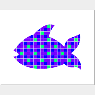 Fish artistic design Posters and Art